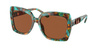 TEAL GRAPHIC TORTOISE