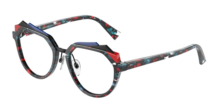 Alain Mikli A0 3144 BELLEVISTA 003 Korrektionsbrille MOSAIC RED