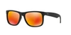 rubber black / brown mirror orange || black rubber || Rubber Black