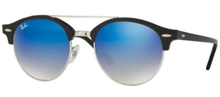 Okulary Przeciwsłoneczne Ray-Ban RB 4346 CLUBROUND DOUBLEBRIDGE 62507Q