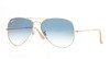 Okulary Przeciwsłoneczne Ray-Ban RB 3025 AVIATOR LARGE METAL 001/3F