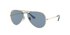 Okulary Przeciwsłoneczne Ray-Ban RB 3025 AVIATOR LARGE METAL 001/56